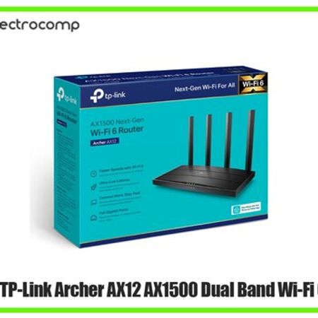 Router TP-Link Archer AX12 AX1500 Dual Band Wi-Fi 6 Mesh
