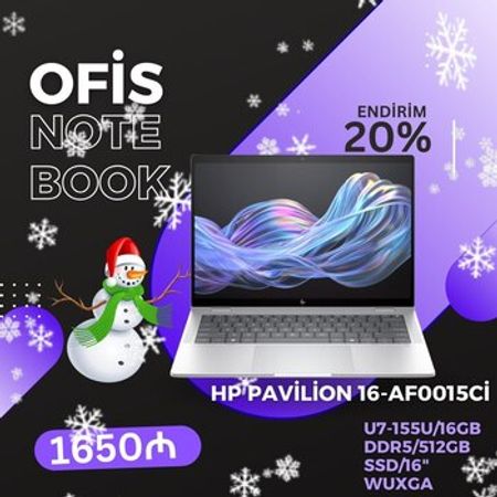 HP Pavilion 16-af0015ci (B0QT7EA)