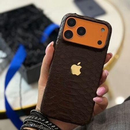 Apple iPhone 17Pro/17ProMax case (təbii biton ilan dərisi) – Telefonlar – ucuztap.az