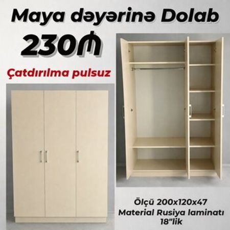 Paltar dolabı – Dolablar və komodlar – ucuztap.az