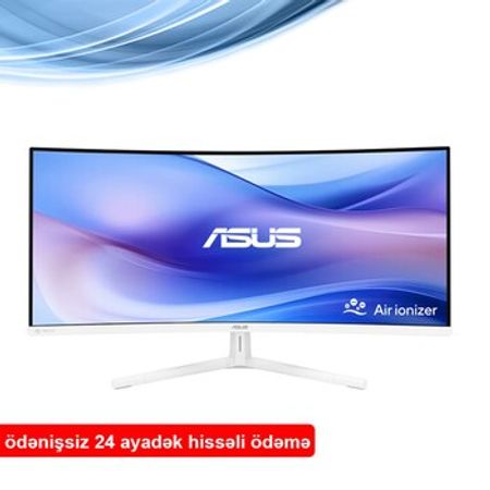 Curved ASUS VU34WCIP-W 90LM0AIT-B01M71 Eye Care Monitor