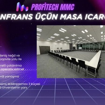 Masa icarəsi – Biznes üçün avadanlıq – ucuztap.az