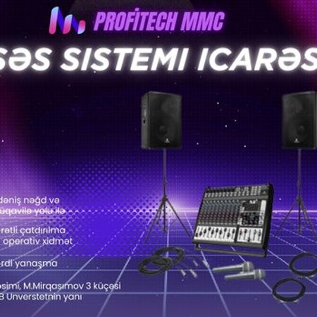 Səs sistemlərinin icarəsi – Biznes üçün avadanlıq – ucuztap.az