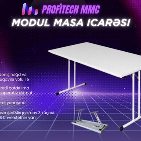 Modul masa icarəsi – Biznes üçün avadanlıq – ucuztap.az