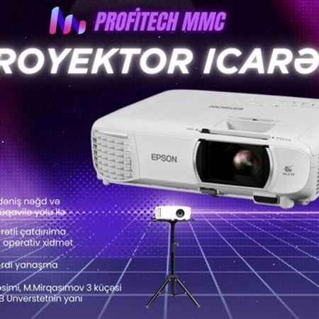 Epson proyektor icarəsi – Biznes üçün avadanlıq – ucuztap.az