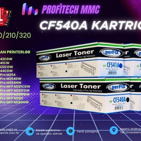 Kartric 203A (CRG054 CF540A) – Ofis avadanlığı və istehlak – ucuztap.az