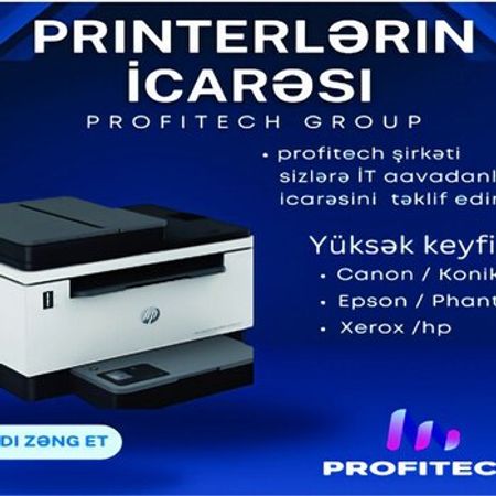 Printerlərin icarəsi