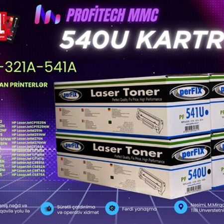 Kartric 540A (540U / 210A / 320A ) – Ofis avadanlığı və istehlak – ucuztap.az