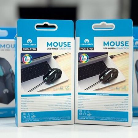 "Mikuso MOS-379U" işıqlı kompüter siçanı