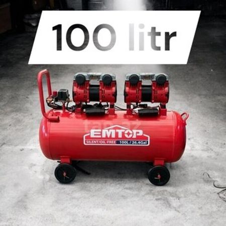 Kompressor 100 litr (səssiz)+