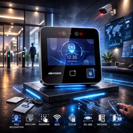 Üz tanıma Hikvision DS-K1T343EFWX