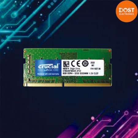 Operativ yaddaş RAM Crucial DDR4 8GB 3200MHz