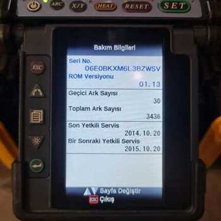 Optik qaynaq aparatı "Fujikura FSM-19S"