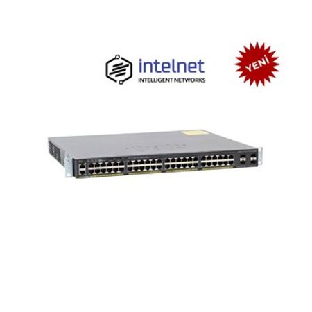 Cisco 48 gigabit port POE+ switch | WS-C2960X-48FPS-L – Şəbəkə avadanlıqları – ucuztap.az