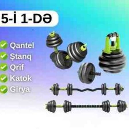 5 li qantel ştanq dəsti