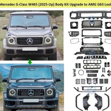 "Mercedes-Benz G Class w465 2025" body kit