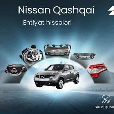 Nissan Qashqai ehtiyat hissələri
