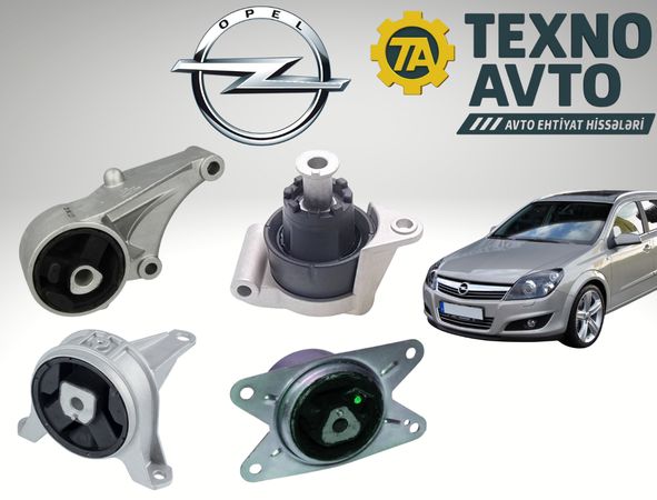 Opel Astra H - Mühərrik Yastığları