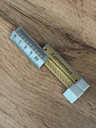 Ruler Titanium Fidget