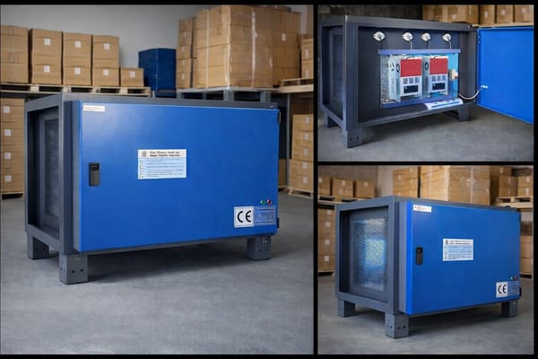 Elektrostatik Filter Duman Tutucu