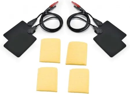 Elektroterapiya Süngər Və Karbon Pedləri