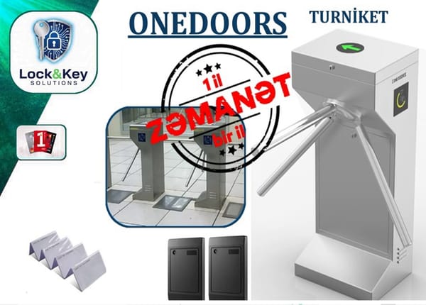 Turniket ONEDOORS S – Təhlükəsizlik sistemlərinin qurulması – ucuztap.az