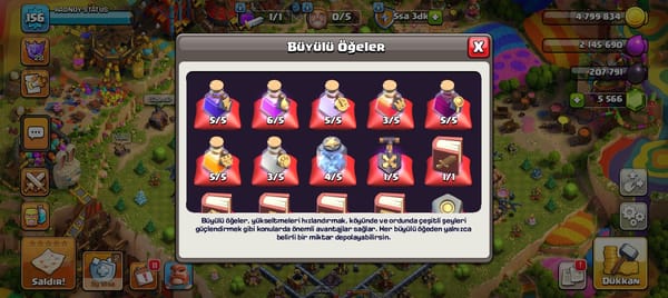 Claş of clans hesabı satılır