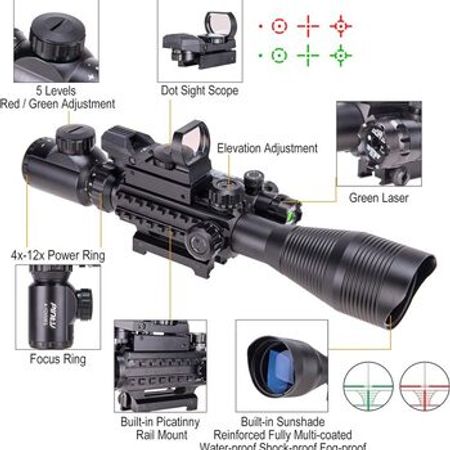 Binokl 4-12x50zoom – Ovçuluq və balıqçılıq – ucuztap.az