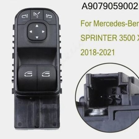 Mercedes-Benz Sprinter 2018-2021 şüşə qaldıran düymə bloku – Ehtiyat hissələri – ucuztap.az