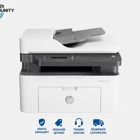 Printer HP Laser 137fnw (4ZB84A) – Ofis avadanlığı və istehlak – ucuztap.az