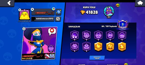 Brawl Stars 41000 Kupa