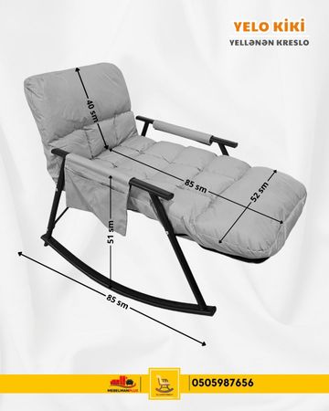 Yellənən kreslo Yelo Kiki Faizsiz Kreditlə