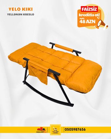Yellənən kreslo Yelo Kiki Faizsiz Kreditlə