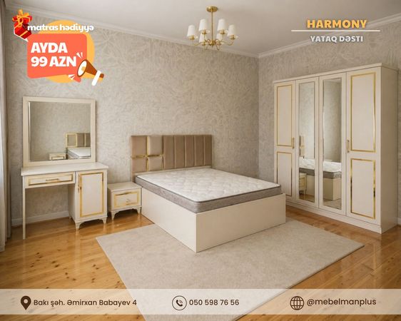 Yeni yataq dəsti Harmony Kreditlə