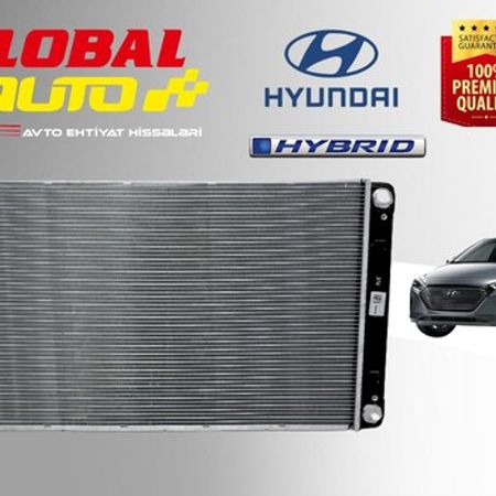 Hyundai Ioniq 2016-2022 1.6 Hybrid Inventor radiatoru