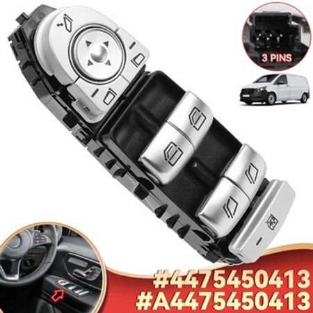 Mercedes-Benz W447 şüşəqaldırıcı düymə