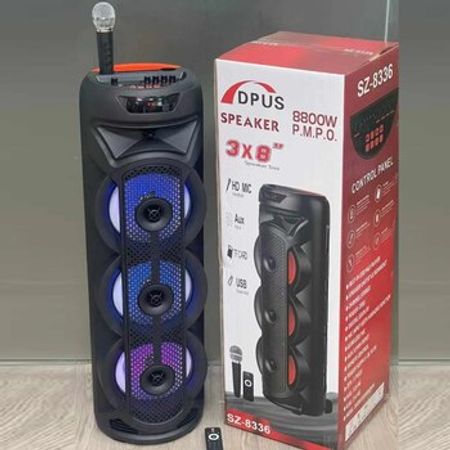 Mikrafonlu karaoke bluetooth dinamik