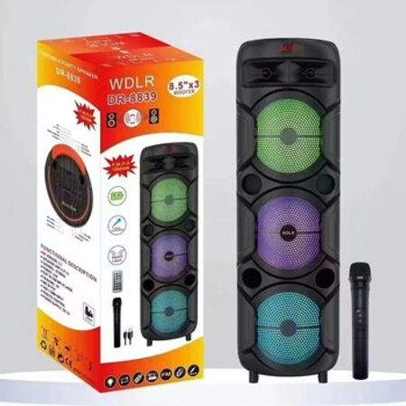 Mikrofonlu karaoke bluetooth dinamik