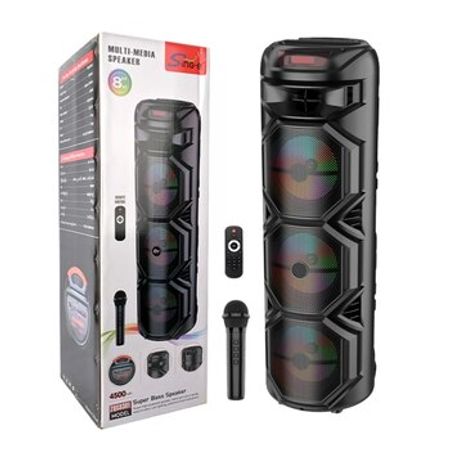 Mikrofonlu karaoke bluetooth dinamik