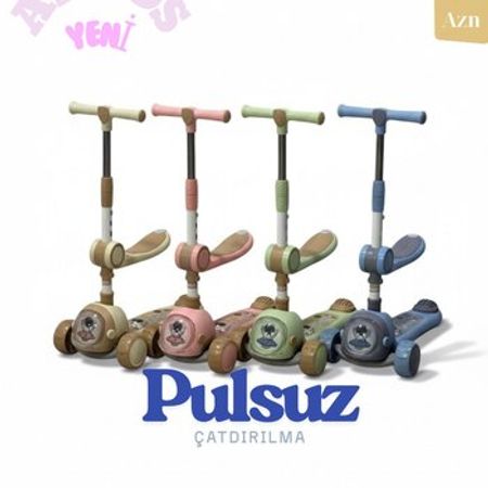 3 təkərli uşaq samokatı