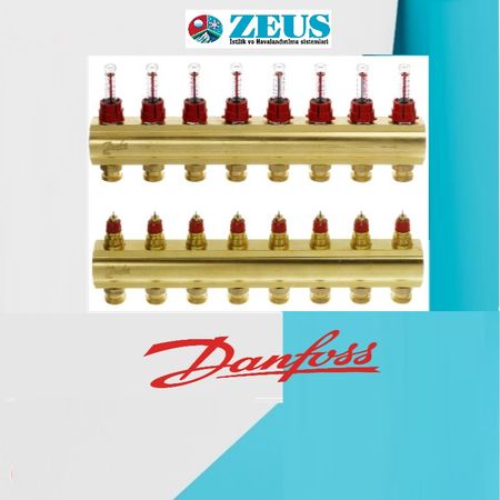 Kollektor Danfoss Şüşəli