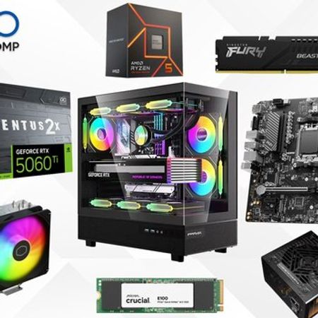 Evo Gaming PC RTX 5060 Ti 8GB | Ryzen 5 7600X | 16GB | 1TB – Masaüstü kompüterlər – ucuztap.az