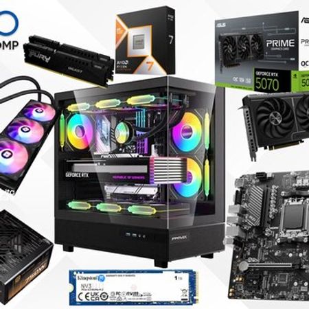 Evo Gaming PC Prime Storm RTX 5070 12GB Ryzen 7 9700X 32GB 1TB – Masaüstü kompüterlər – ucuztap.az