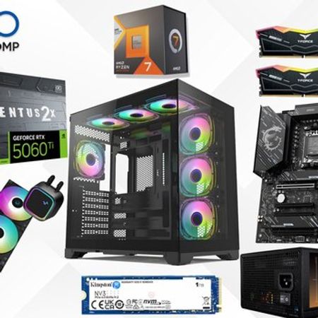 Evo Gaming PC Ventus RTX 5060 Ti 8GB | Ryzen 7 7800X3D | 32GB | 1TB