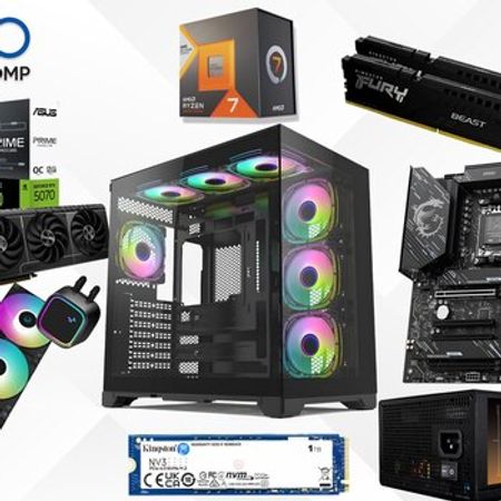Evo Gaming PC X3D Prime RTX 5070 12GB | Ryzen 7 7800X3D | 32GB | 1TB