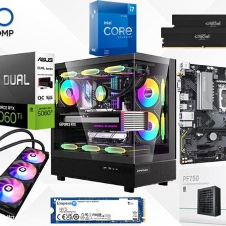 Evo Gaming PC Dual Master RTX 5060 Ti 16GB | Core i7-12700KF | 32GB | 1TB