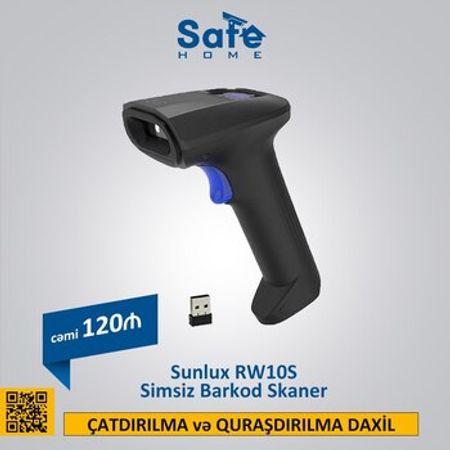 Sunlux RW10S Simsiz Barkod Skaner