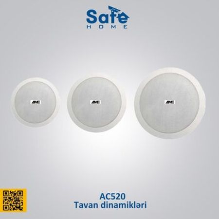 Tavan dinamikləri "AC520 2.5W-5W-10W-20W, 100V"