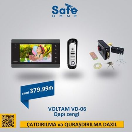 Domofon VOLTAM VD-06 – Təhlükəsizlik avadanlığı – ucuztap.az