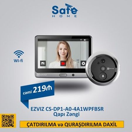 Domofon EZVIZ CS-DP1 qapı gözlük kamerası – Təhlükəsizlik avadanlığı – ucuztap.az
